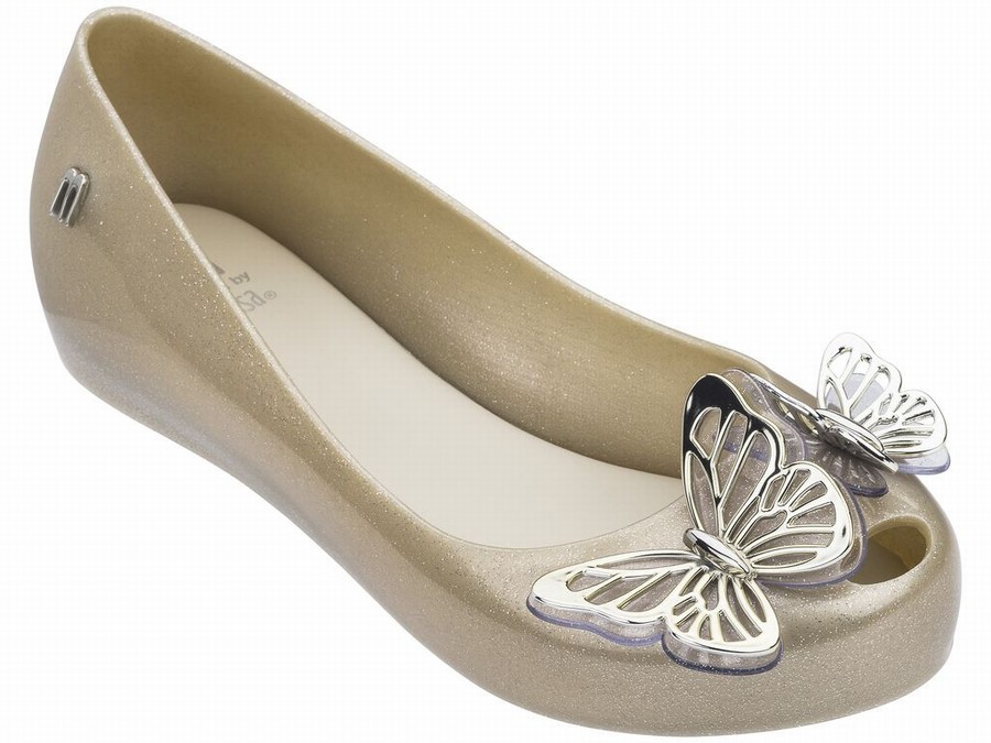 Bailarinas Melissa Ultragirl Butterfly Shine Niños - Doradas - Argentina SKH-645728